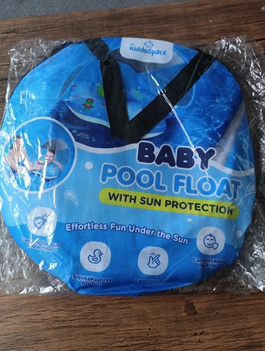 Baby pool float with - baby, sun