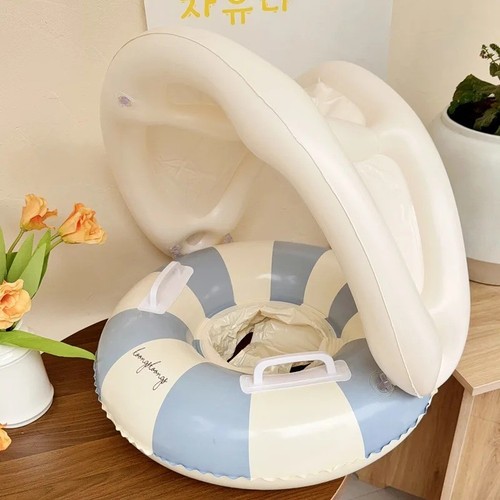 Inflatable baby swim ring - baby,