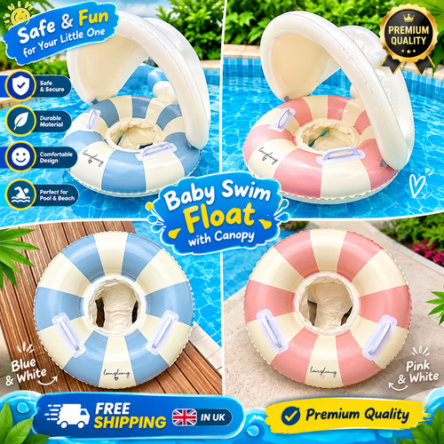Inflatable baby swimming float - baby,
