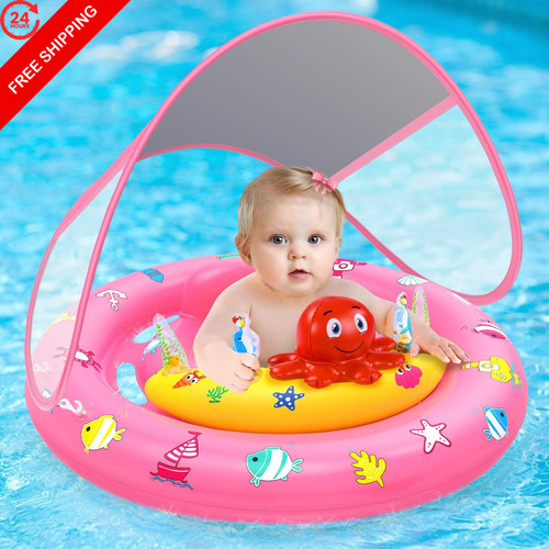 Baby pool float with - baby,