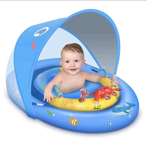 Baby swimming float - baby, pool