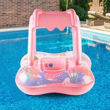 Pool floats with canopy for