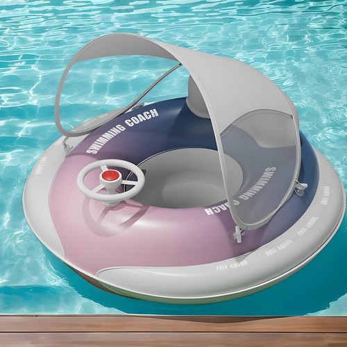 Baby pool float - float, canopy