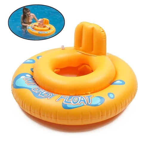 Inflatable baby swim ring - swim, seat
