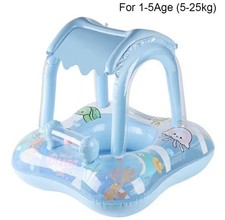 Pool floats with canopy for