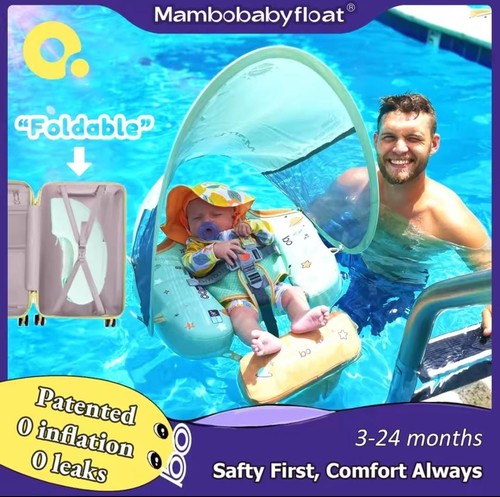 Mambobaby baby swim float - float, with