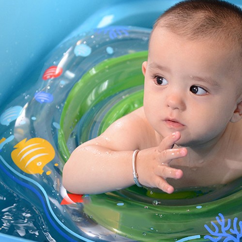 Baby swim float with safety - baby,